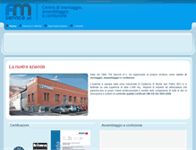 Tablet Screenshot of fmservice-bo.it